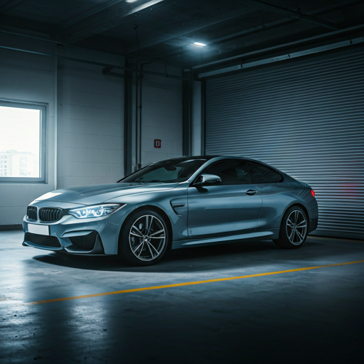 Vehicle elèctric en espai net